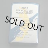 画像: zippo FIFA KOREA JAPAN ブルーチタン 2001年製造