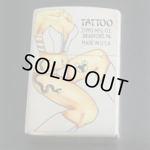 画像: zippo SEXY TATTOO SUNBURN B 2002年製造