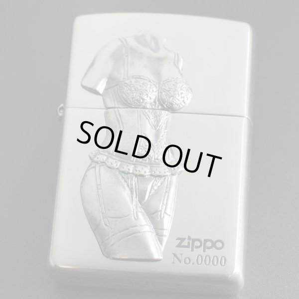 画像1: zippo SEXY メタル シリアル「NO.0000」 2002年製造