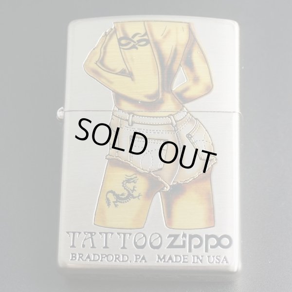 画像1: zippo SEXY TATTOO SUNBURN E 1997年製造