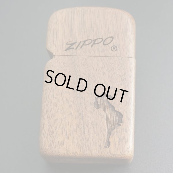 画像1: zippo 木巻き WINDY スリム 2005年製造 