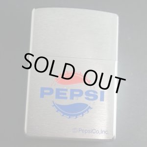 画像: zippo PEPSI COLA キャップロゴ 2002年製造