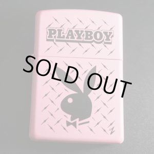 画像: zippo PLAYBOY ピンクマット 2017年製造