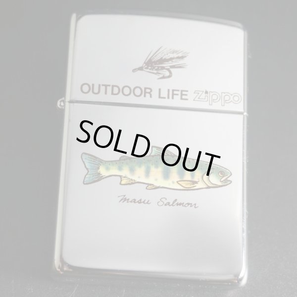 画像1: zippo OUTDOOR LIFE masu salmon(サクラマス）1995年製造