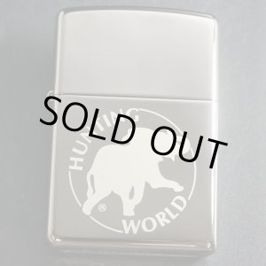 画像: zippo HUNTING WORLD（ハンティングワールド）ロゴ #150 2008年製造