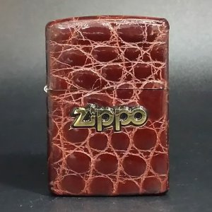 画像: zippo ワニ革 2005年製造