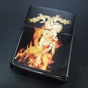 画像: zippo 双竜 2001年製造