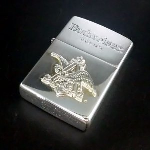 画像: zippo Budweiser すり傷あり 1994年製造