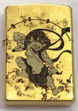 画像2: zippo  雷神　純金箔　2006年製造