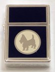 画像2: zippo　1935レプリカ 犬 シルバ×ブラック 350個限定