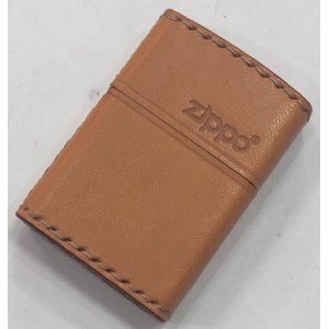 画像: zippo  革巻き　カメル　2018年製造