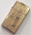 画像1: zippo 　 ベネチアン クローム　スリム　1992年製造