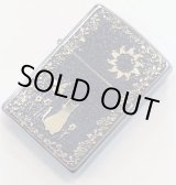 画像: zippo metal paint plate 猫　ブラック　2018年製造