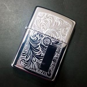 画像: zippo ヴィンテージ 両面柄 2005年製造 新品未使用