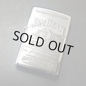 画像: zippo ヴィンテージ JIMBEAM 2002年製造 新品未使用