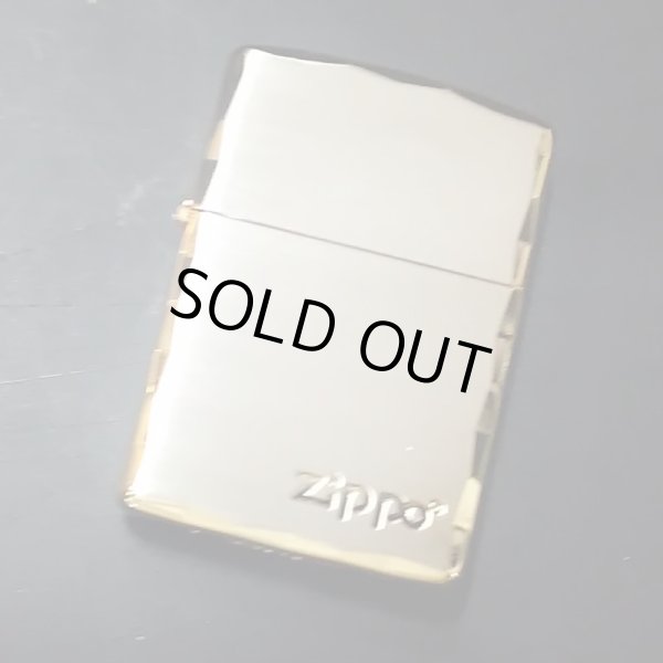 画像1: zippo ARMOR シンプルロゴ SG 両面加工 2020年製造 新品未使用