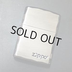 画像: zippo ARMOR シンプルロゴ SBN 両面加工 2020年製造 新品未使用