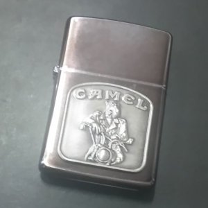 画像: zippo CAMEL メタル張り 1992年製造 新品未使用