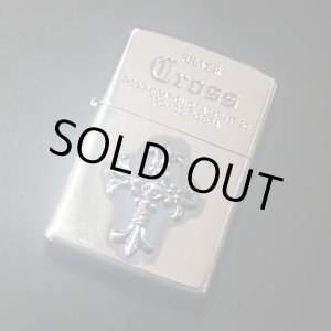 画像: zippo シルバークロス 限定品 No.0871 2008年製造 新品未使用