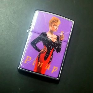 画像: zippo ピンナップガール 1996年製造 新品未使用