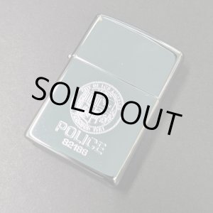 画像: zippo POLICE2000年製造[Z-r-157］