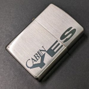 画像: zippo CABIN YES  2004年製造サビ有[Z-r-163］