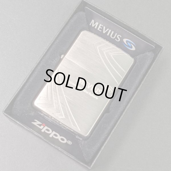 画像1: zippo 2014年製造MEVIUS 新品未使用 [Z-r-233］