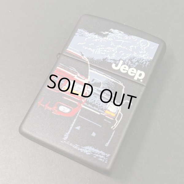 画像1: zippo 2000年製造Jeep新品未使用 