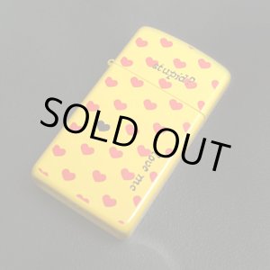 画像: zippo hide スリム No.1 Yellow Heart