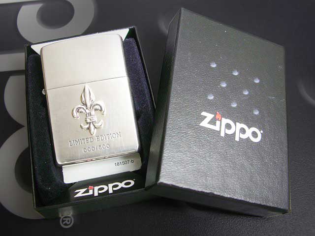 zippo #250 ユリ シリアルナンバー 000/500 - zippo-LAND G.