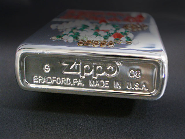 画像: zippo 「zippo-LAND G.」オリジナル 2008年 X'mas スワロフスキーツリー 手作り