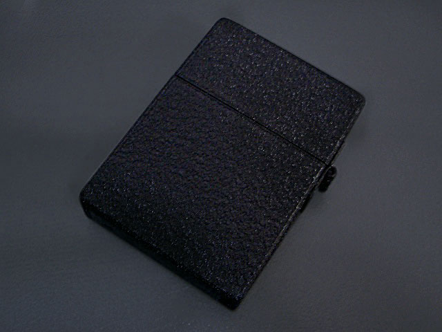 画像: zippo 1935 REPLICA  ブラッククラックル Bottom Black