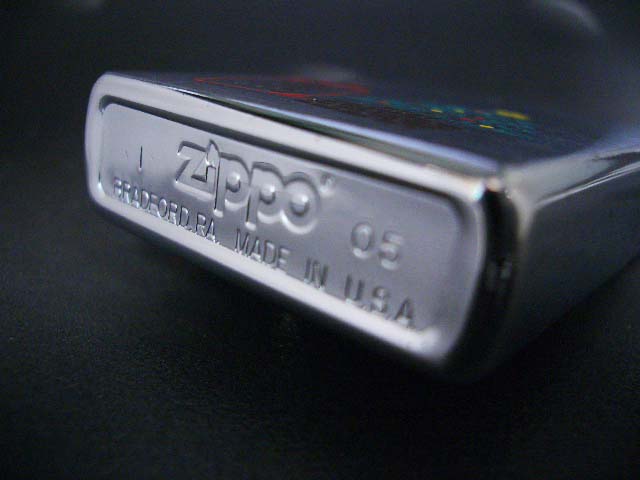 画像: zippo 「zippo-LAND G.」オリジナル X'mas Wフェイス 50個限定 2005年製造