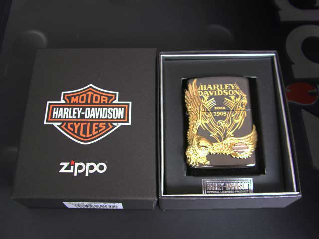 画像: zippo HARLEY-DAVIDSON  イーグルメタル　HDP-15