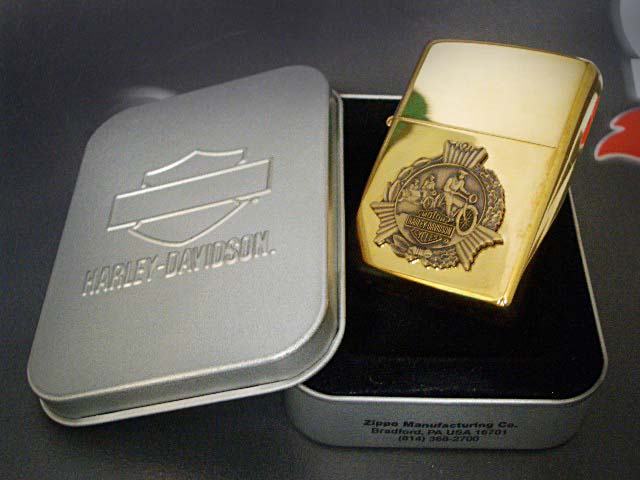 画像: zippo HARLEY-DAVIDSON #254 エンブレムメタル