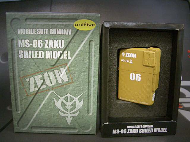 画像: zippo 機動戦士ガンダム MS-06 ZAKUII シールドモデル NO.3