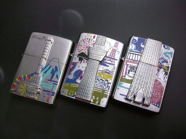 画像: zippo TOKYO SKY TREE 公認 634個限定 第2弾 3個セット #200TST-6 