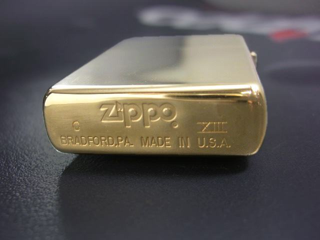 画像: zippo HARLEY-DAVIDSON ワシメタル貼付け ブラス　1997年製造
