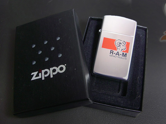 画像: zippo R-A-M  スリム 1992年製造 