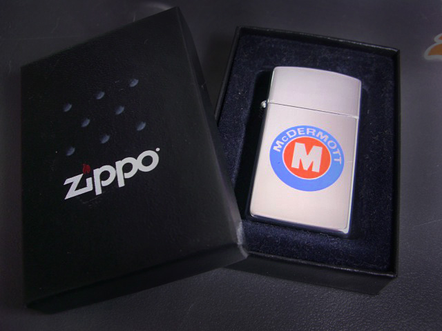 画像: zippo McDERMOTT スリム 1992年製造 