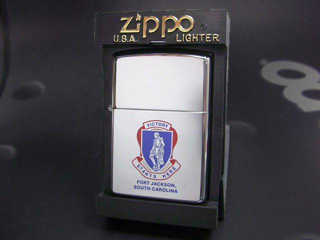 画像: zippo FORT JACKSON,SOUTH CAROLINA 1992年製造 ＃250