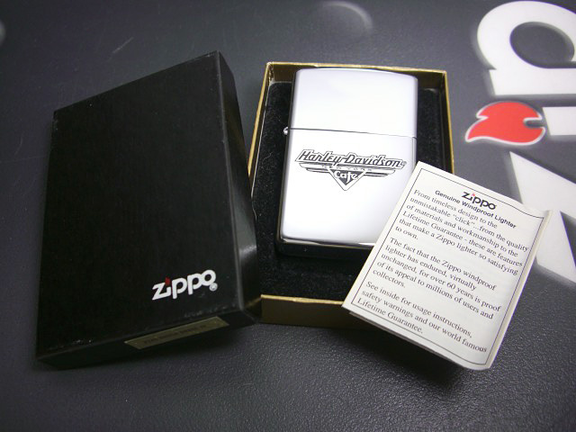 画像: zippo HARLEY-DAVIDSON Cafe NY #250　1999年製造