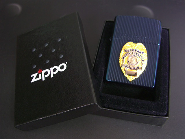 画像: zippo U.S POLICE PORT OF SEATTLE 2003年製造 200/250