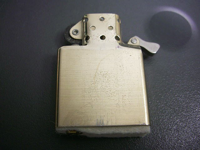 画像: zippo インサイドユニット ゴールド 1968〜76年製造　MINT