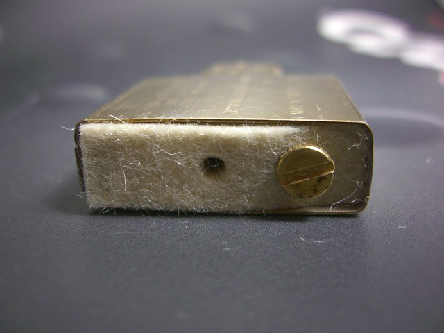 画像: zippo インサイドユニット ゴールド 1989年製造　MINT