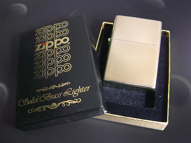 画像: zippo 純チタン（Solid Titanium case） サンプル品 2001年製造 