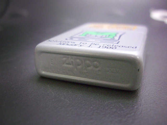 画像: zippo ミレニアム・シリーズ 766 Y2K PROBLEM SOLVED