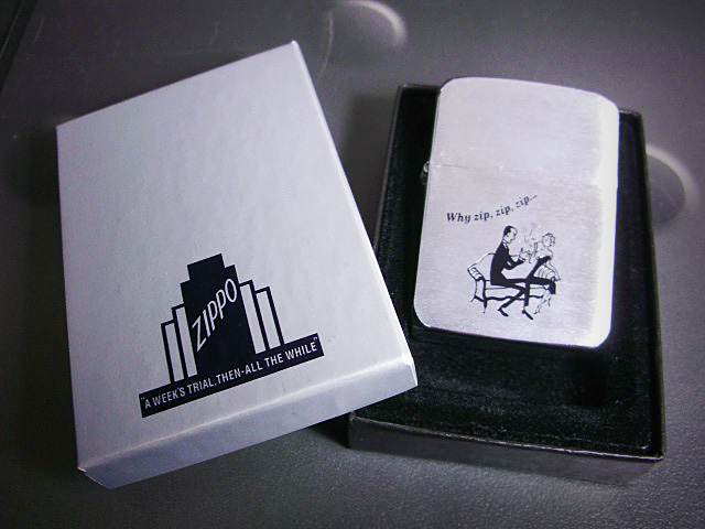 画像: zippo 41REPLICA Why zip,zip,zip...