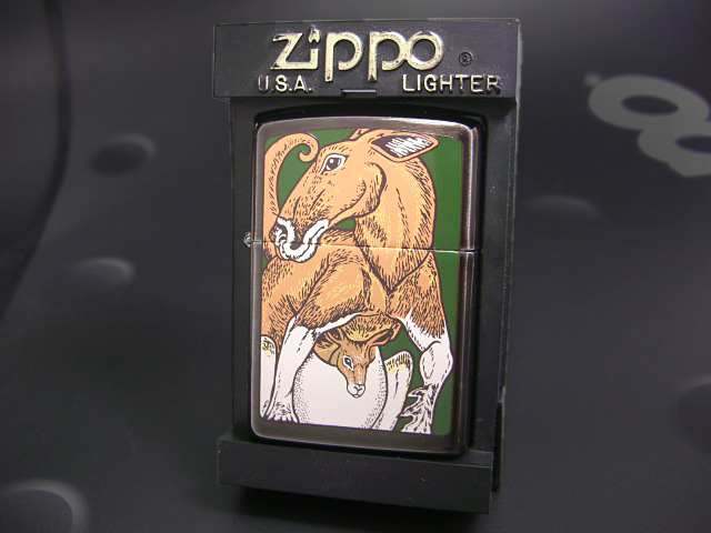 画像: zippo BARRETT SMYTHE Wフェイス カンガルー 1994年製造