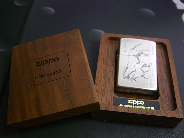 画像: zippo 北海道特別限定品　ホース 1996年製造